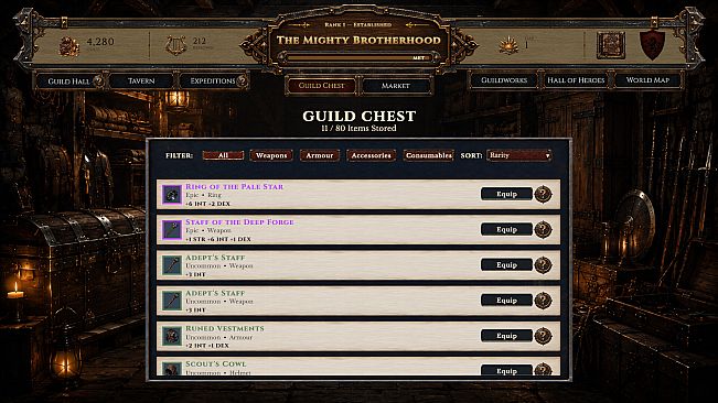 Guildmaster Simulator