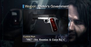 Resident Evil: Revelations Parker's Government Handgun + Custom Part: