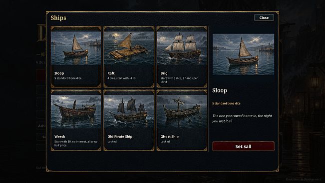 Doubloon: Pirate Dice Roguelike