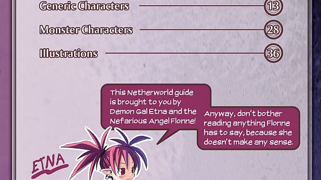 Disgaea PC - Digital Art Book