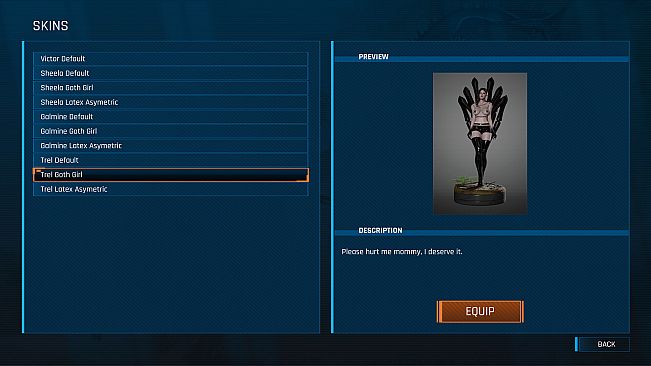 Goth Mommy Skins Pack