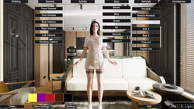 Virtual Girlfriend Lia - Nurse Suit