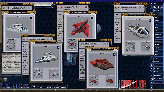 Fantasy Grounds - Traveller - The Fifth Frontier War: Armies of the Fifth Frontier War