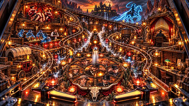 Pinball Western Halloween Haunted House