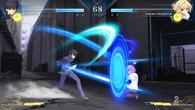 MELTY BLOOD: TYPE LUMINA - Shiki Tohno Round Announcements