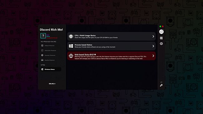 Discord Rich Me! Engine