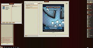 Fantasy Grounds - Starfinder RPG - Starfinder Flip-Mat - Space Station Promenade
