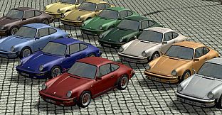 Car-set Porsche and Mercedes