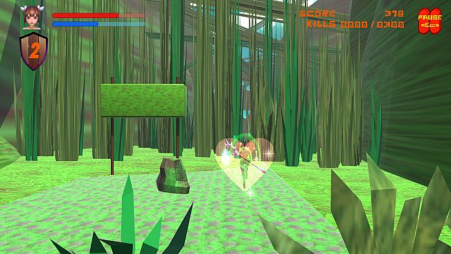 Marmargee Fighter Girl vs. Zombies & Monsters!