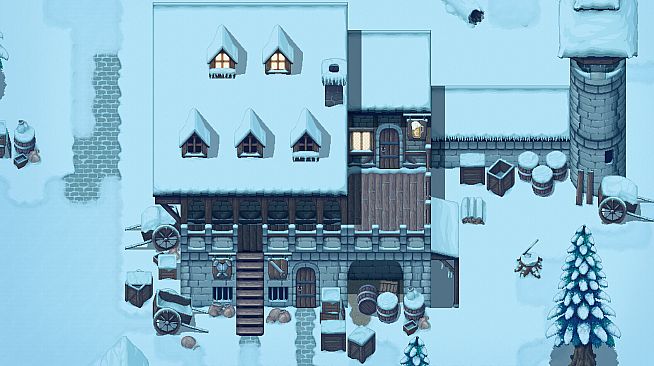 RPG Maker MV - Winlu Fantasy Tileset - Exterior Winter