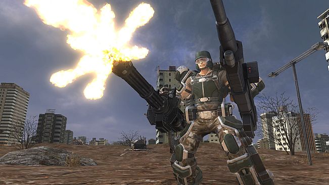 EARTH DEFENSE FORCE 6 - Strengthening Parts for Fencer: Gunner's Exoskeleton