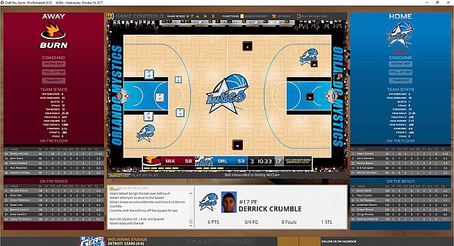 Draft Day Sports: Pro Basketball 2018