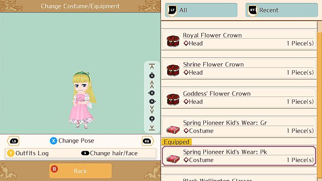 Pioneer Spring Outfits - WorldNeverland - Daily Life in the Elnea Kingdom - Another Life Adventure