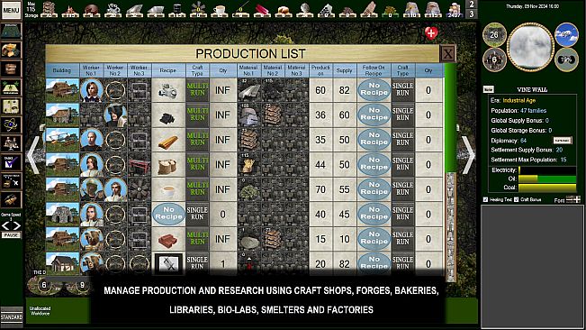 Evolution of Ages: Settlements