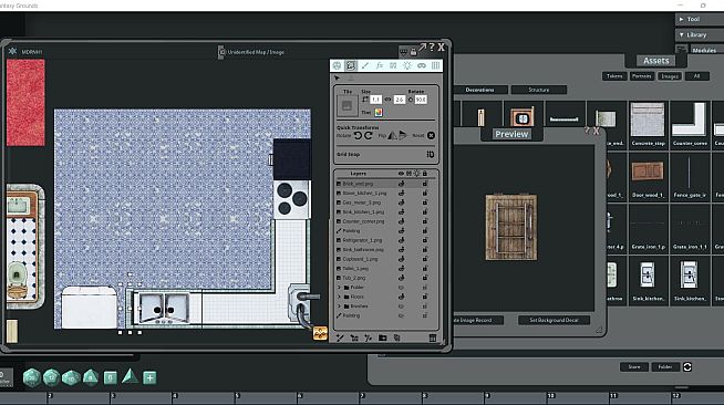 Fantasy Grounds - FG Modern House Map Pack
