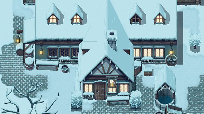 RPG Maker MZ - Winlu Fantasy Tileset - Exterior Winter
