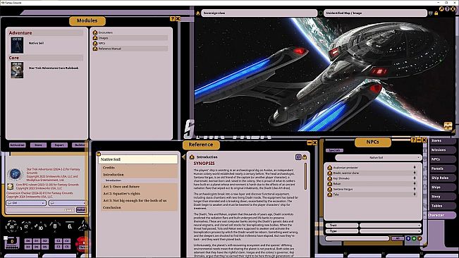 Fantasy Grounds - Star Trek Adventures: Native Soil