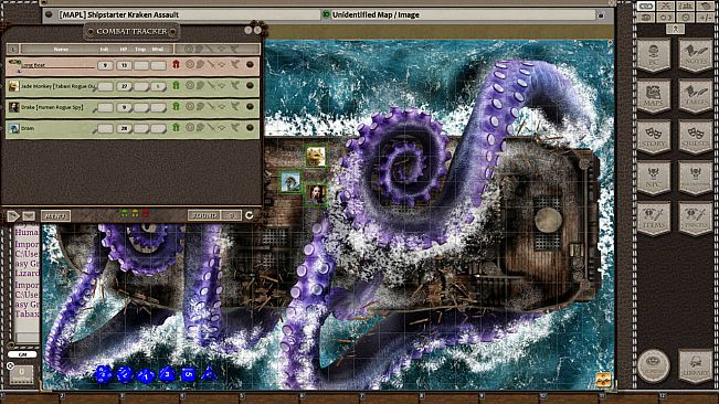 Fantasy Grounds - Meander's Map Pack: Shipstarter Ultimate Pack (Map Pack)