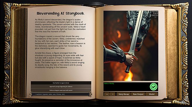 Neverending AI Storybook - HQ Image Model (Flux)