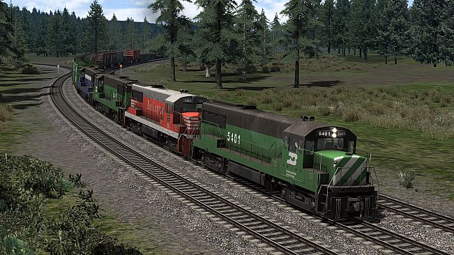 Train Simulator: Burlington Northern U25