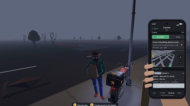 Moto Courier Simulator