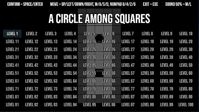 A Circle Among Squares
