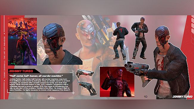 Turbo Overkill - "Art of Paradise" Digital Art Book