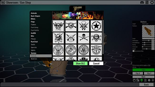 World of Shooting: Paint Pack