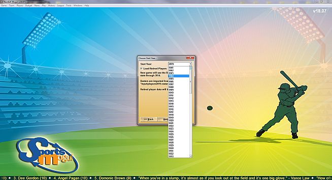 Baseball Mogul Diamond