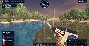 Make The Pool Blue Again: Pool Cleaning Simulator
