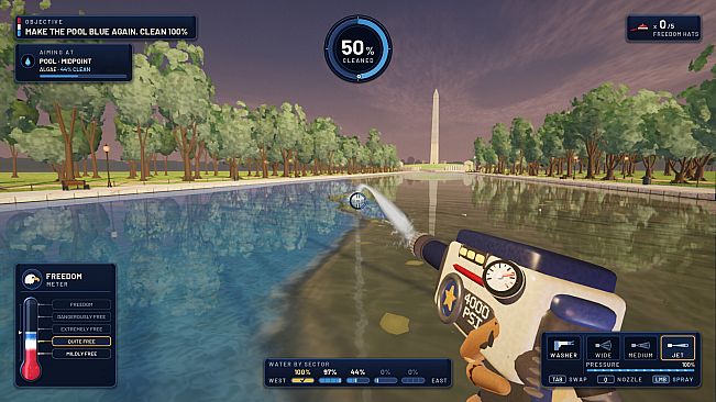 Make The Pool Blue Again: Pool Cleaning Simulator