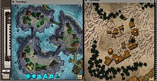 Fantasy Grounds - Town and Village Map Pack by Joshua Watmough (Map Pack)