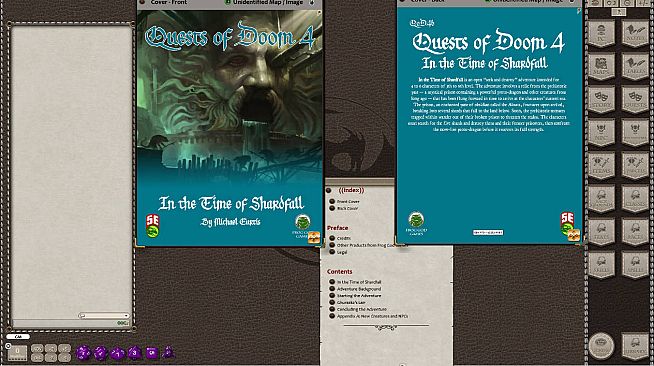Fantasy Grounds - Quests of Doom 4: In the Time of Shardfall (5E)