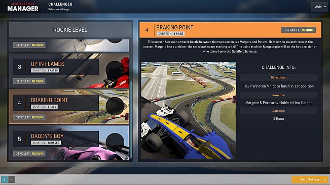 Motorsport Manager - Challenge Pack