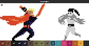 Color Pixel Heroes