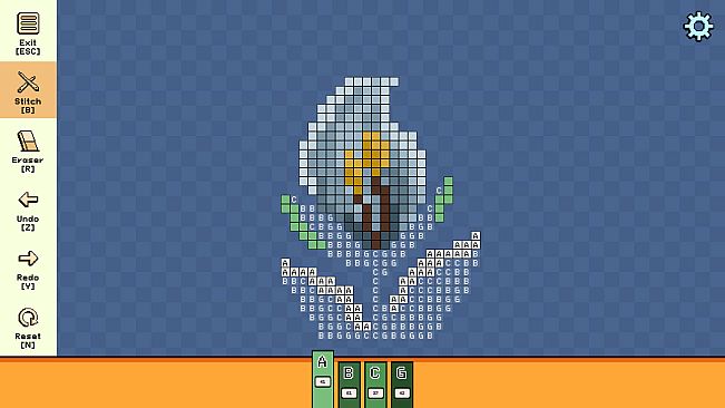 Pixel Cross Stitch - Flower Miniatures Pack 2
