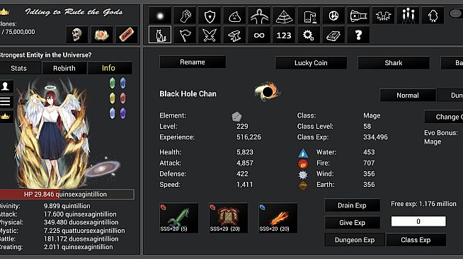 Idling to Rule the Gods