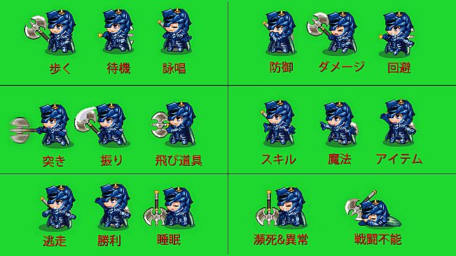 RPG Maker MZ - SV Equip Sprite Expansion Plugin