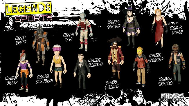 Finders Reapers - Legends & Sports Character Pack