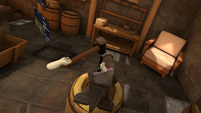 VR Blacksmithing