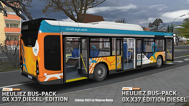 OMSI 2 Add-on Heuliez Bus-Pack GX x37 Diesel-Edition