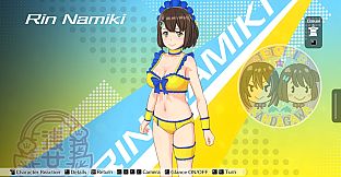 Kandagawa Jet Girls - Maid Bikini (Lemon Yellow)
