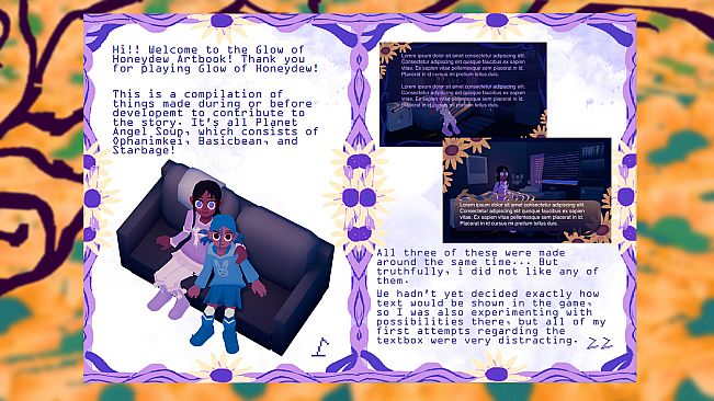 Glow of Honeydew Artbook