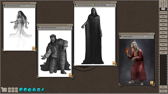Fantasy Grounds - A Christmas Carol Adventure & Maps