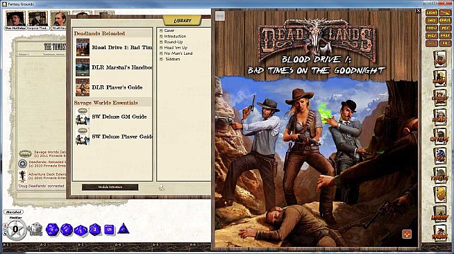 Fantasy Grounds - Deadlands Reloaded: Blood Drive 1