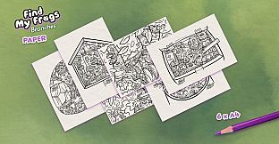 Find My Frogs: Branches - Paper