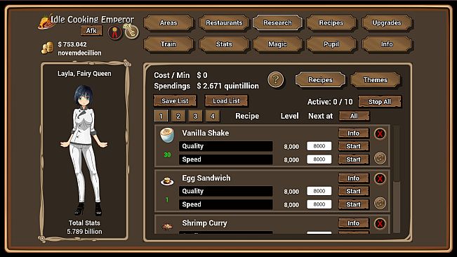 Idle Cooking Emperor