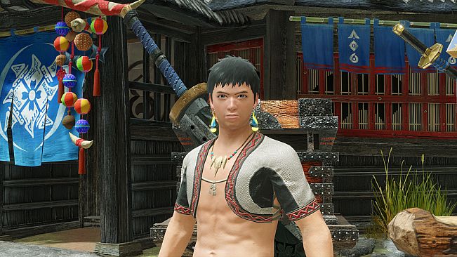 MONSTER HUNTER RISE - "Spiribird Earrings" Hunter layered armor piece