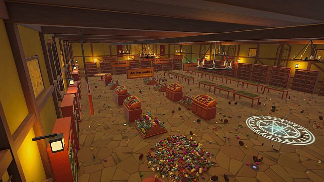 Dice Sort Together: Arcane Hall