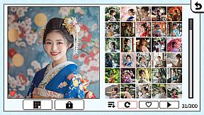 AI Gallery ”Kimono”